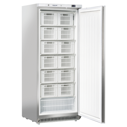 Armoire réfrigérée négative inox + 13 paniers - 600 L