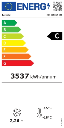 Congélateur Noir pour Achats Impulsifs 320L