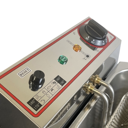 Friteuse Électrique Double 2X8L