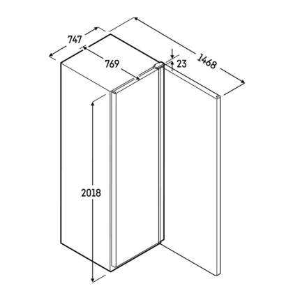 RéfrigérateUr Vitrée GN 2/1 Ventilé Inox 688L