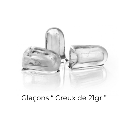 Machine à Glaçons Creux 45 kgs/jours 240W