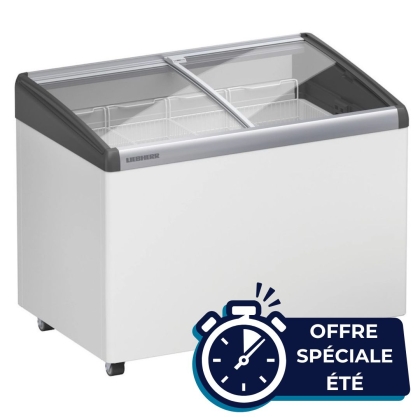 Congélateur coffre - 196 L - Porte vitrés