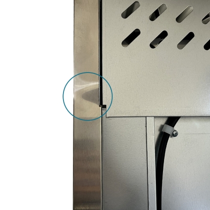 Armoire Inox Négative GN2/1 - 546 L - Déclassée