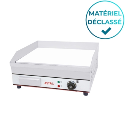Plancha électrique professionnelle Chrome 50X47Cm - Déclassé