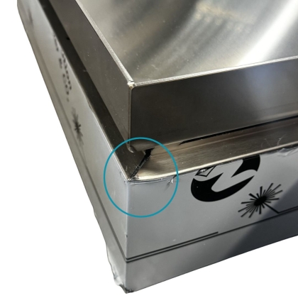 Plancha électrique professionnelle Inox Grand Modèle - Déclassé