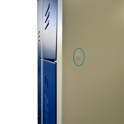 Vestiaire multicases - 4 casiers - Déclassé