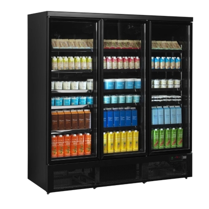 Vitrine réfrigérée 3 portes, 1264L - Classe B