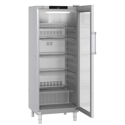 RéfrigérateUr Vitrée GN 2/1 Ventilé Inox 688L