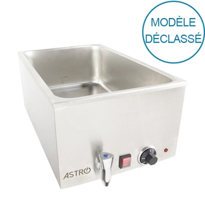 Bain marie GN1/1 avec vidange - Déclassé