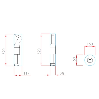 Mixeur Plongeant Mini Vitesse Variable Tube 240 mm