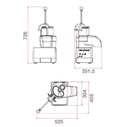 Coupe Légumes CL20 + 4 disques