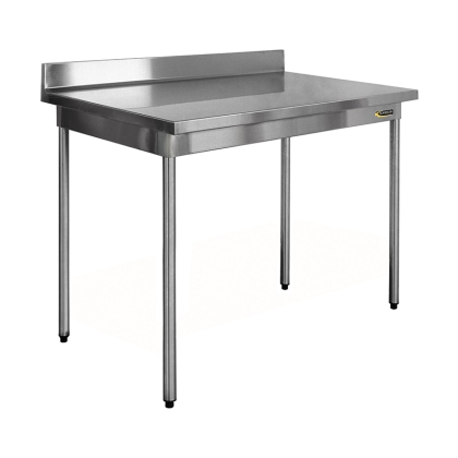 Table Inox Adossée L 1000 mm