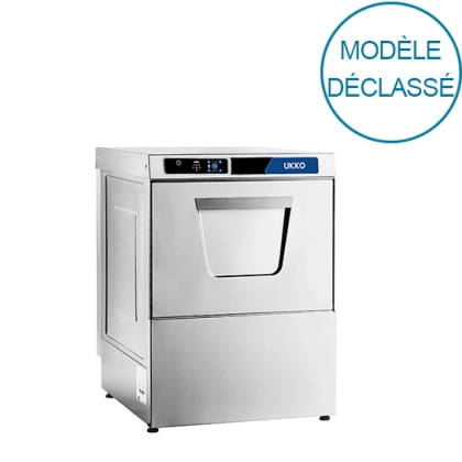 Lave Vaisselle Professionnel 50x50 avec Pompe de Vidange et Doseur de Produit de Lavage- Declassé