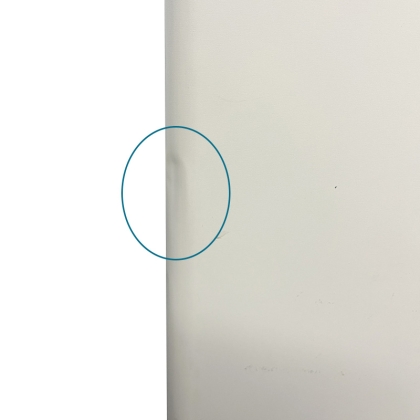 Congélateur crème glacée, portes vitrées incurvées - 400 L  - Declassé