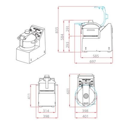 Blixer 8 Robot Coupe – 8 L