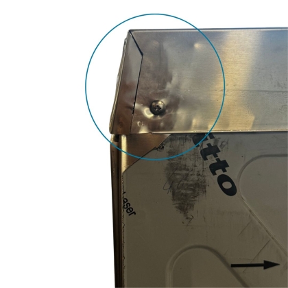 Lave Verre 40x40 avec Pompe de Vidange et Doseur de produit de lavage - Déclassé