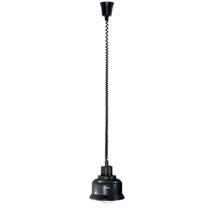 Lampe Chauffante Infrarouge Noir Mat 