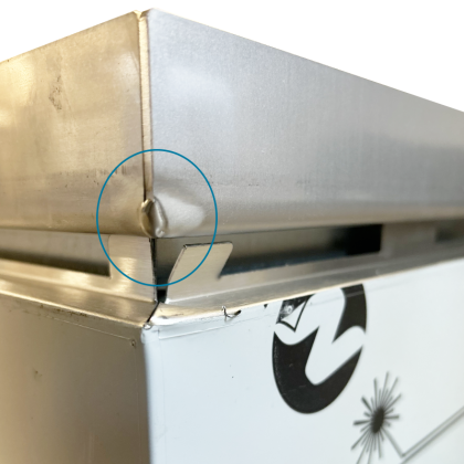 Plancha électrique professionnelle Inox Grand Modèle - Déclassé