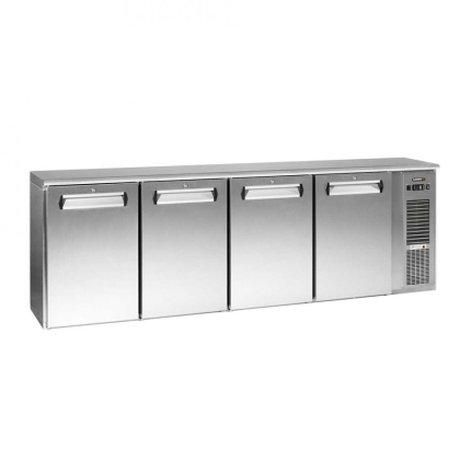 Arrière De Bar Inox 4 Portes Gamko