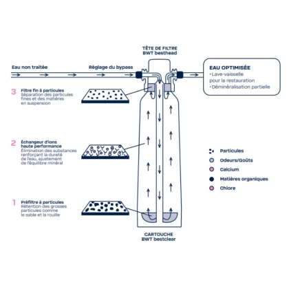 Cartouche Anti-Calcaire Bestclear 2XL