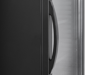 Armoire à boissons réfrigérée noire 372 L