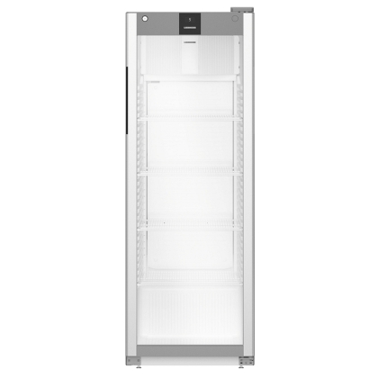 Armoire positive inox ventilée, porte vitrée, 347L - LIEBHERR