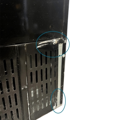 Frigo de Bar Sous Comptoir 2 Portes Coulissantes - Déclassé