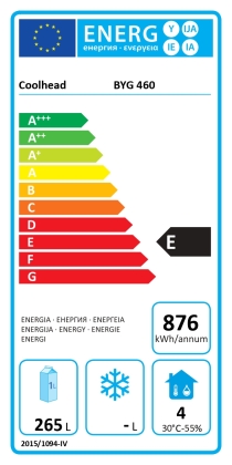 Armoire pâtissière vitrée Euronorme, 400 L - Classe B