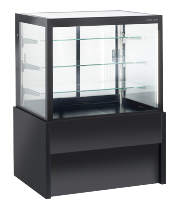 Vitrine Réfrigéré Service Noir - 286L