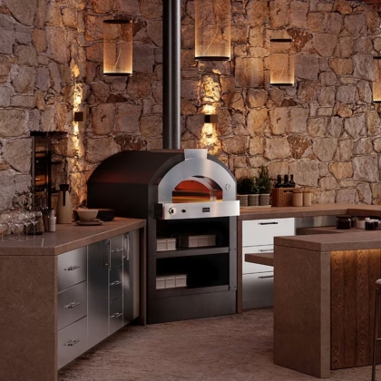Four à pizza gaz, 6 pizzas - Alfa Quick