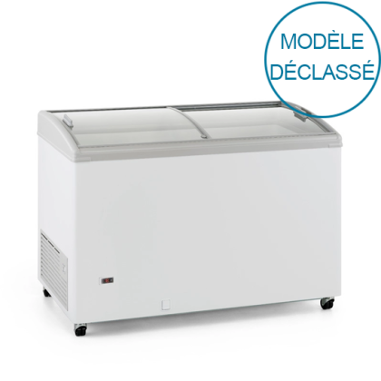 Congélateur crème glacée, portes vitrées incurvées - 500 L - Déclassé