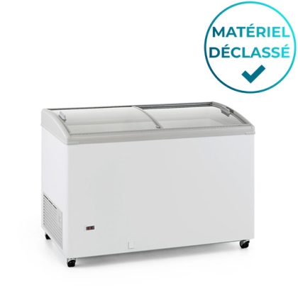 Congélateur crème glacée, portes vitrées incurvées - 500 L - Déclassé
