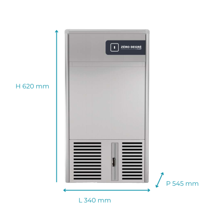 Machine à Glaçons Creux 23kgs/jours 220W