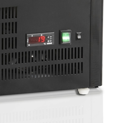 Vitrine Réfrigérée Noir Pour Comptoir 58L