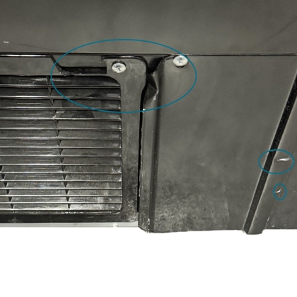 Frigo de Bar Sous Comptoir 2 Portes Coulissantes - Déclassé