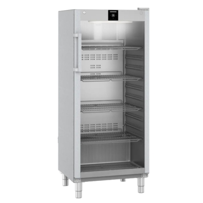 RéfrigérateUr Vitrée GN 2/1 Ventilé Inox 600L