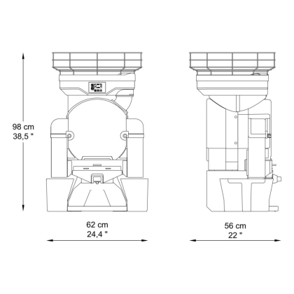 Presse Agrume Automatique "Fast Top"