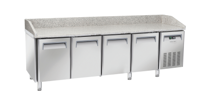 Table Réfrigérée Pour Pizzas à Plateaux de 600 x 400mm - 730L