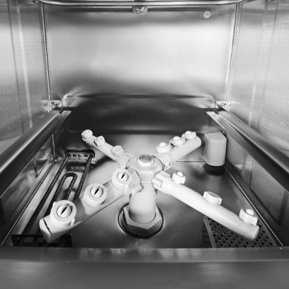 Lave Verre 40x40 avec Pompe de Vidange et Doseur de produit de lavage