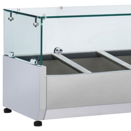 Table Réfrigérée Pour Pizzas à Plateaux de 600 x 400mm - 550L