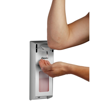 Distributeur de savon - Commande avec le coude