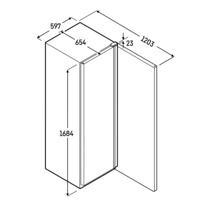 Armoire à Boissons Ventilée Vitrée 347L Blanc