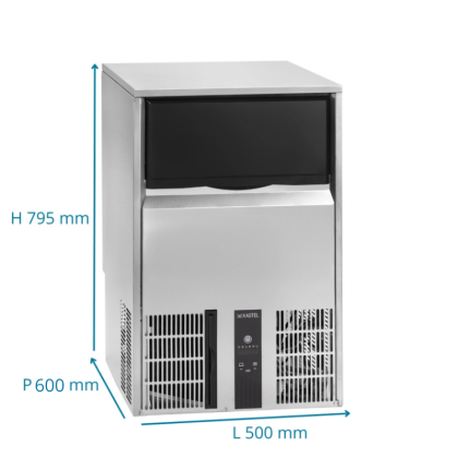 Machine à Glaçons Gourmet - 50 Kg/Jour