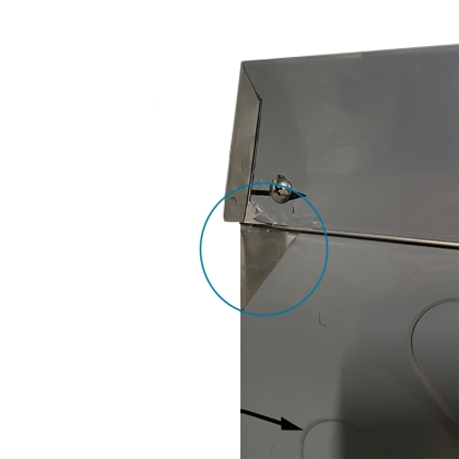Lave Verre 40x40 avec Pompe de Vidange et Doseur de produit de lavage - Déclassé