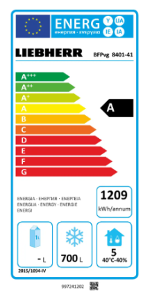 Armoire pâtisserie négative - epoxy blanc - 854L
