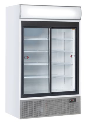 Armoire à boissons avec bandeau lumineux, 967 L