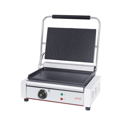 Grill Panini Électrique Lisse - Rainuré Medium