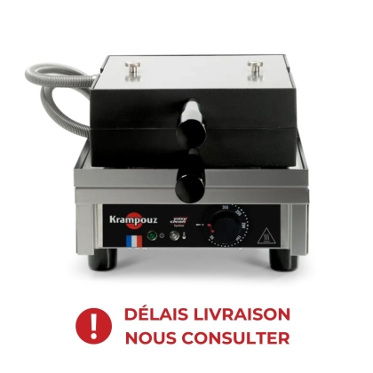 Gaufrier ouverture 90° - 2 gaufres - 4 x 7 Bruxelles