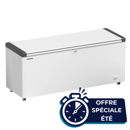Congélateur coffre - 542 L - Porte acier 