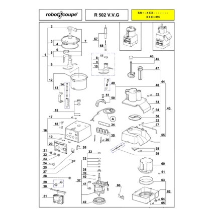 Ens Support Variateur Gamme 5-7 Vv